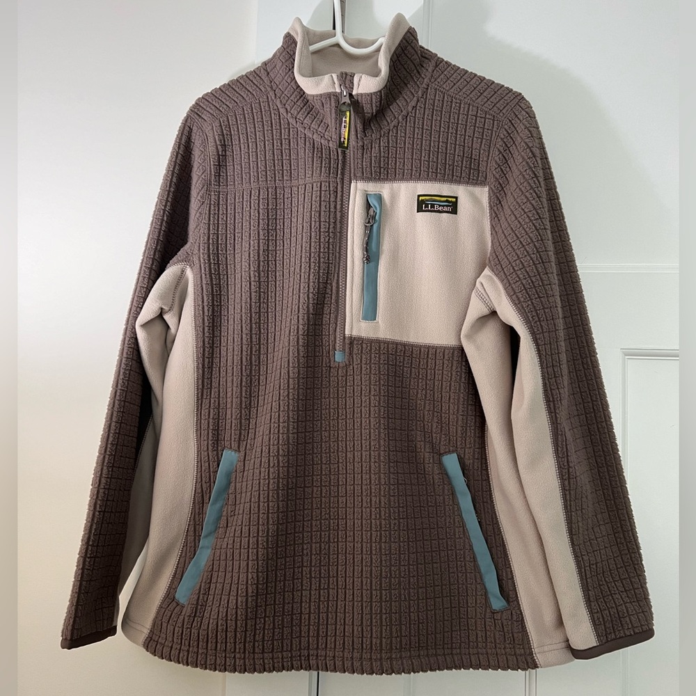 LLBean Women’s Mountain Classic Windproof Fleece quarter zip